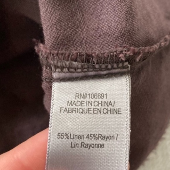 Linen Young fabulous and broke chocolate rehan swing tank top - Picture 10 of 10